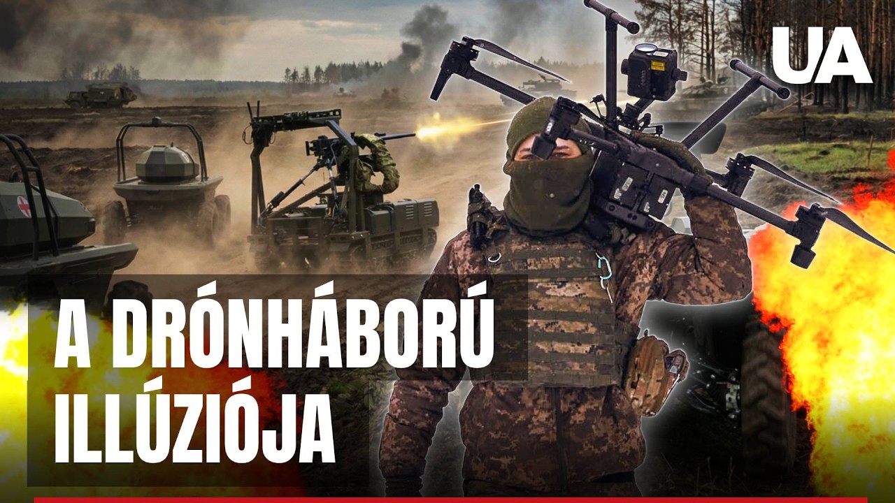 A drónháború a MODERN HÁBORÚ LEGNAGYOBB MÍTOSZA! A technológia nem helyettesítheti az EMBEREKET!