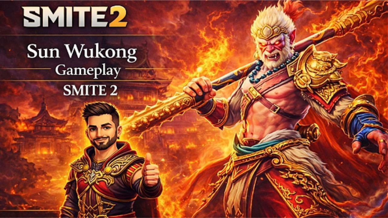 Sun Wukong Gameplay  SMITE 2 #smite #smite2