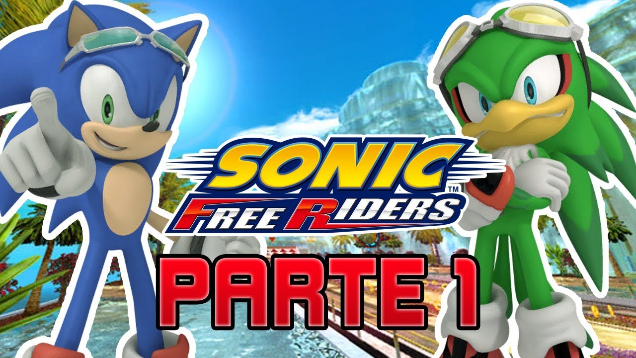 SONIC FREE RIDERS - Modo Historia - Parte 1 Español HD - Team Heroes