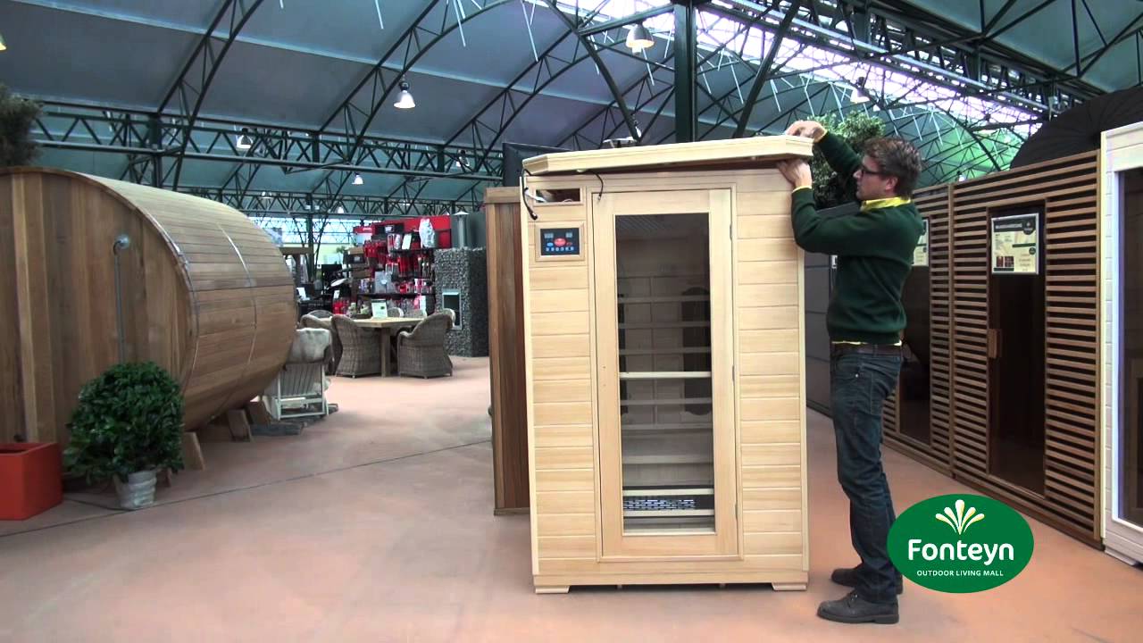 Sauna Ivar Opbouw Fonteyn Outdoor Living Mall