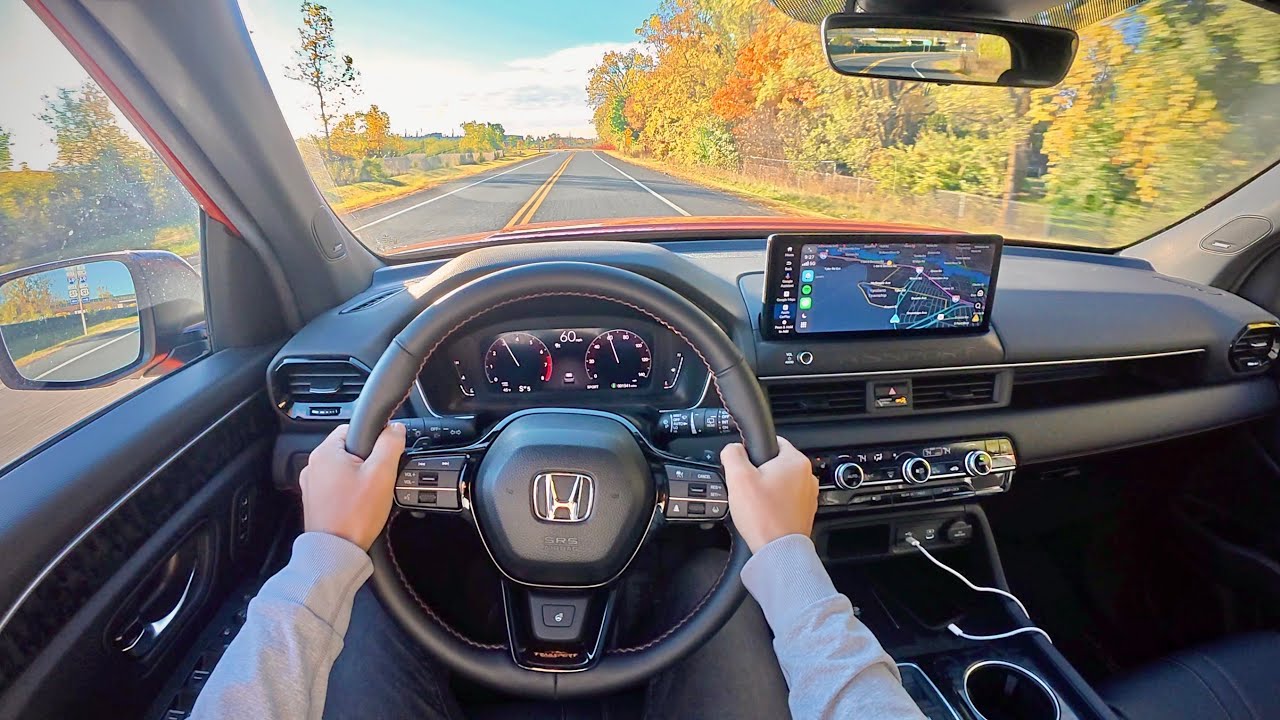 Honda Passport TrailSport Elite 2026 года &mdash; впечатления от вождения от первого лица