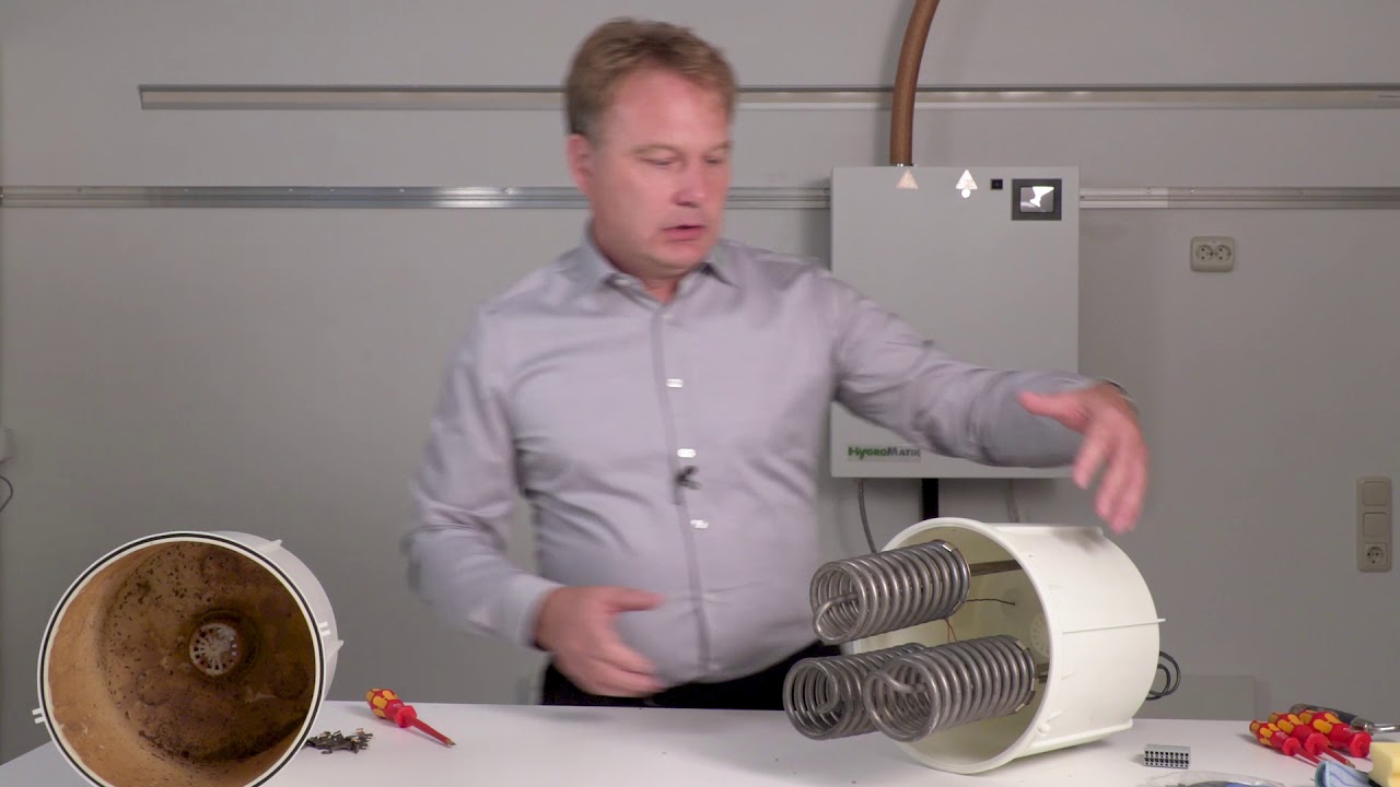 HygroMatik Heater Type Steam Humidifier StandardLine Maintenance Video