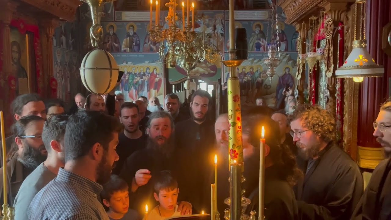Άξιον Εστίν, Κ. Πρίγγου, Ήχος πλ. Α' (Ατζέμ Κιουρντί). Ψαλλει ο Γέρων Δαμασκηνός Νεοσκητιώτης.