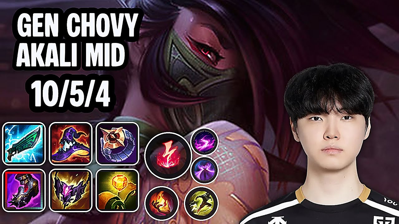GEN Chovy Akali Mid SoloQ Replay 20260210