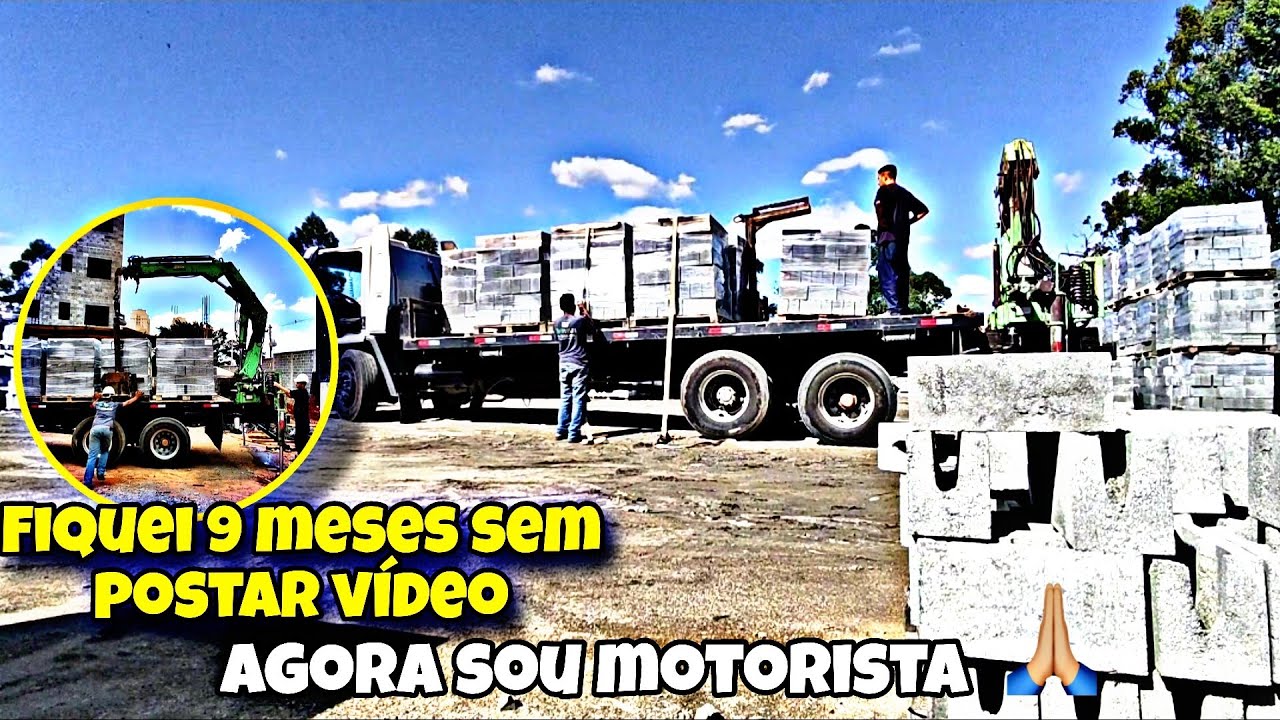 CARREGUEI 11 PALETES NO FORD CARGO CAIXA SECA,  ESTAMOS DE VOLTA COM O CANAL🙏🙏
