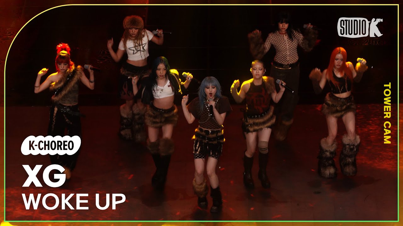 [K-Choreo Tower Cam 4K] 엑스지 직캠 'WOKE UP '(XG Choreography) l @MusicBank KBS 240531