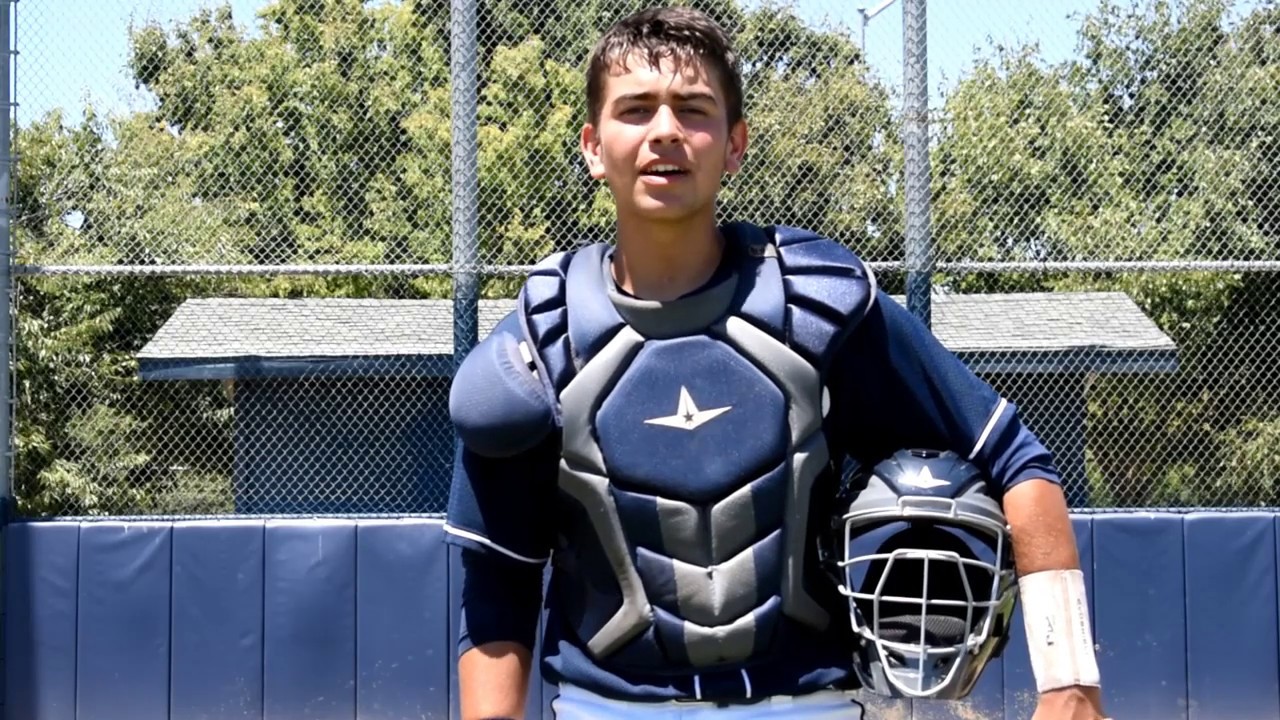Louis Silva 2021 catcher - baseball recruitment video