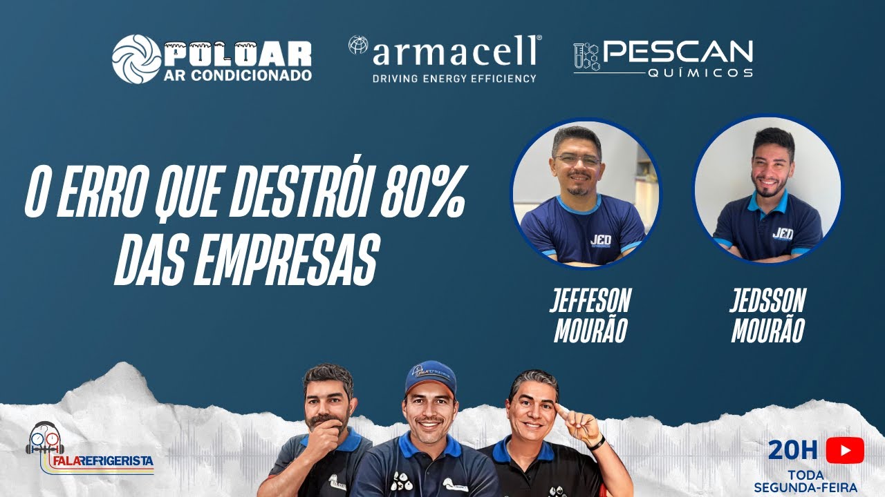 O ERRO QUE DESTR&Oacute;I 80% DAS EMPRESAS| FALA REFRIGERISTA #274