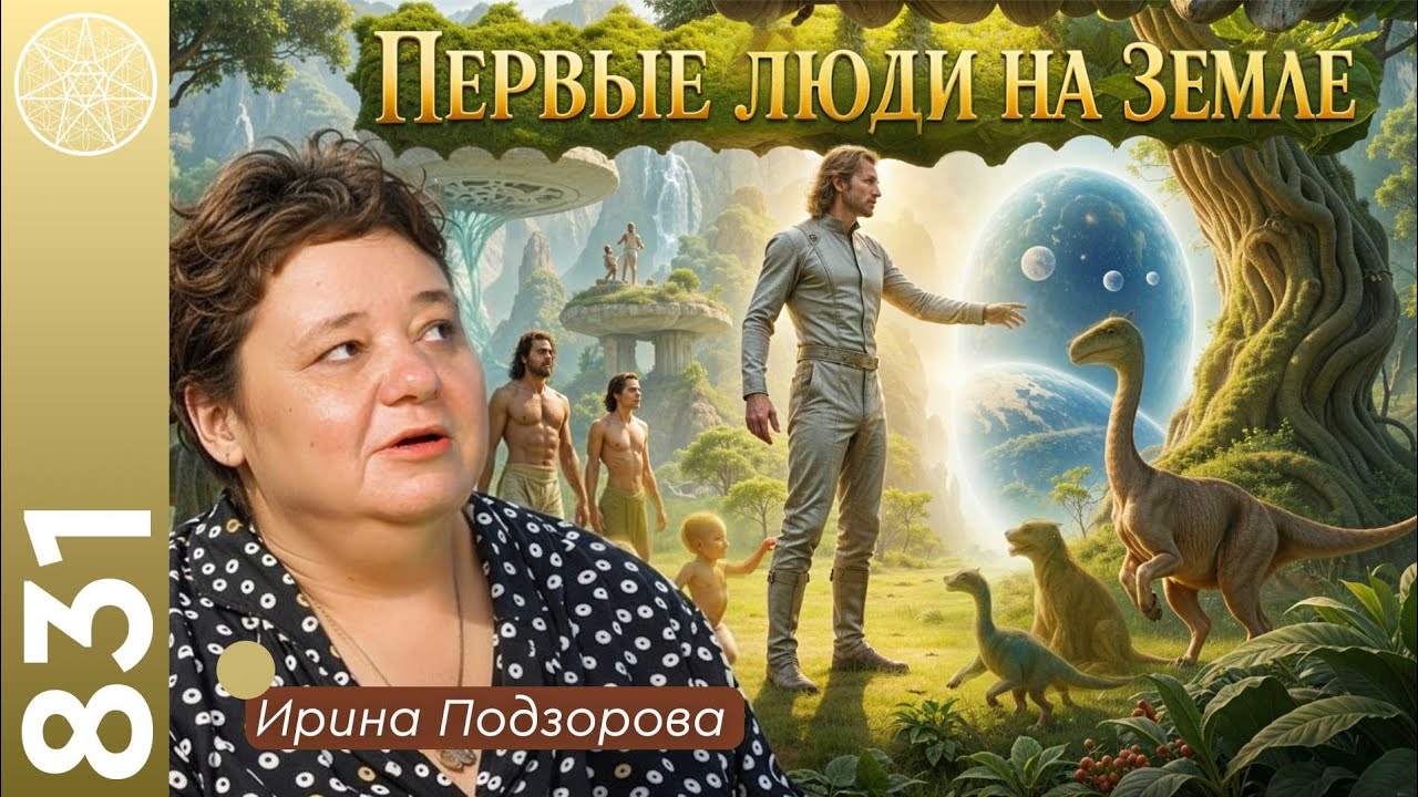 #831 Архангел Метатрон раскрывает тайну первых людей на Земле.