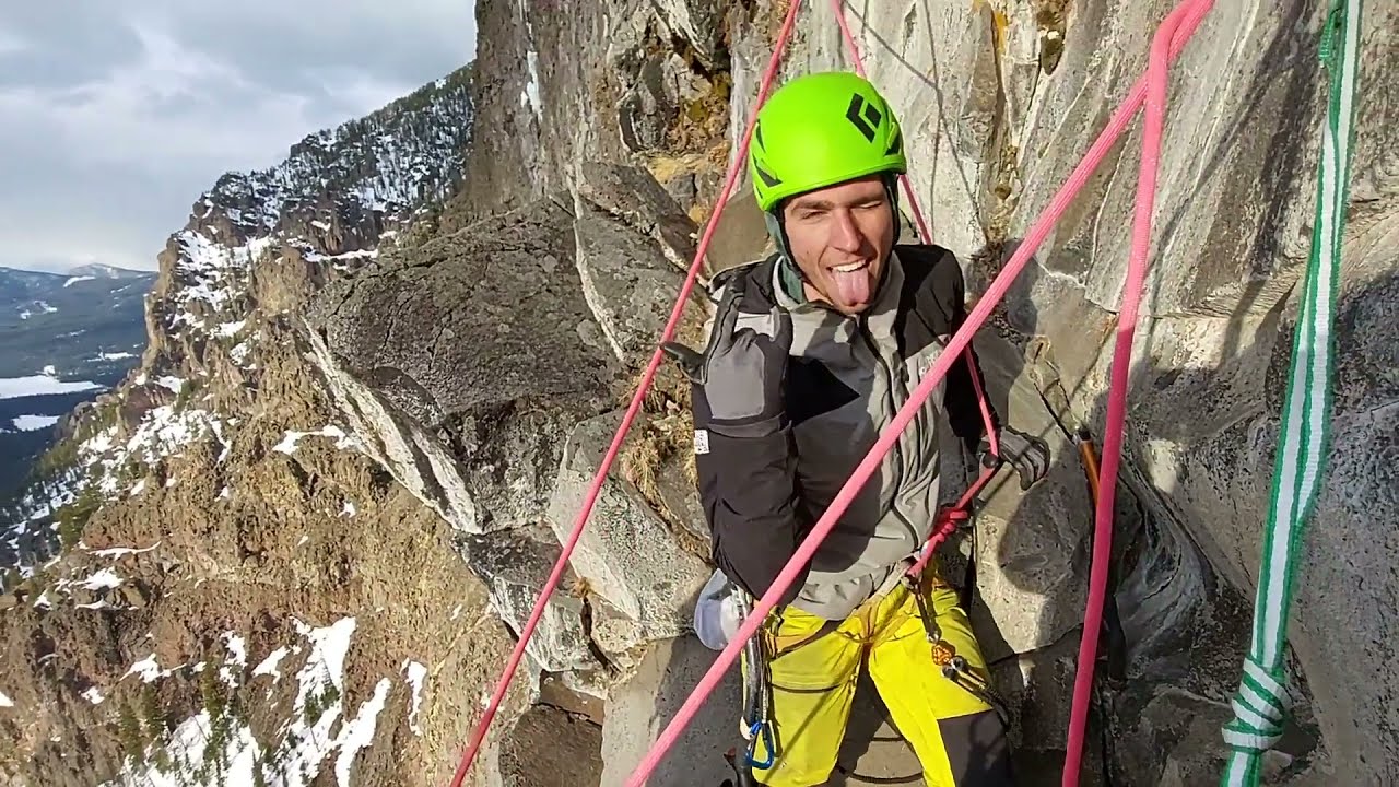 THE RAVE: New Mixed Climbing Route in Hyalite. 7 Pitches M10 WI3