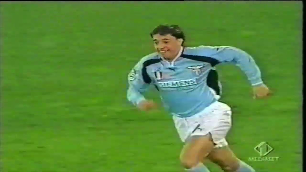 CALCIO SERIE A 2000 - 2001 - Lazio-Juventus 4-1 (Nedved (2), Crespo (2), Del Piero) // CONTROCAMPO