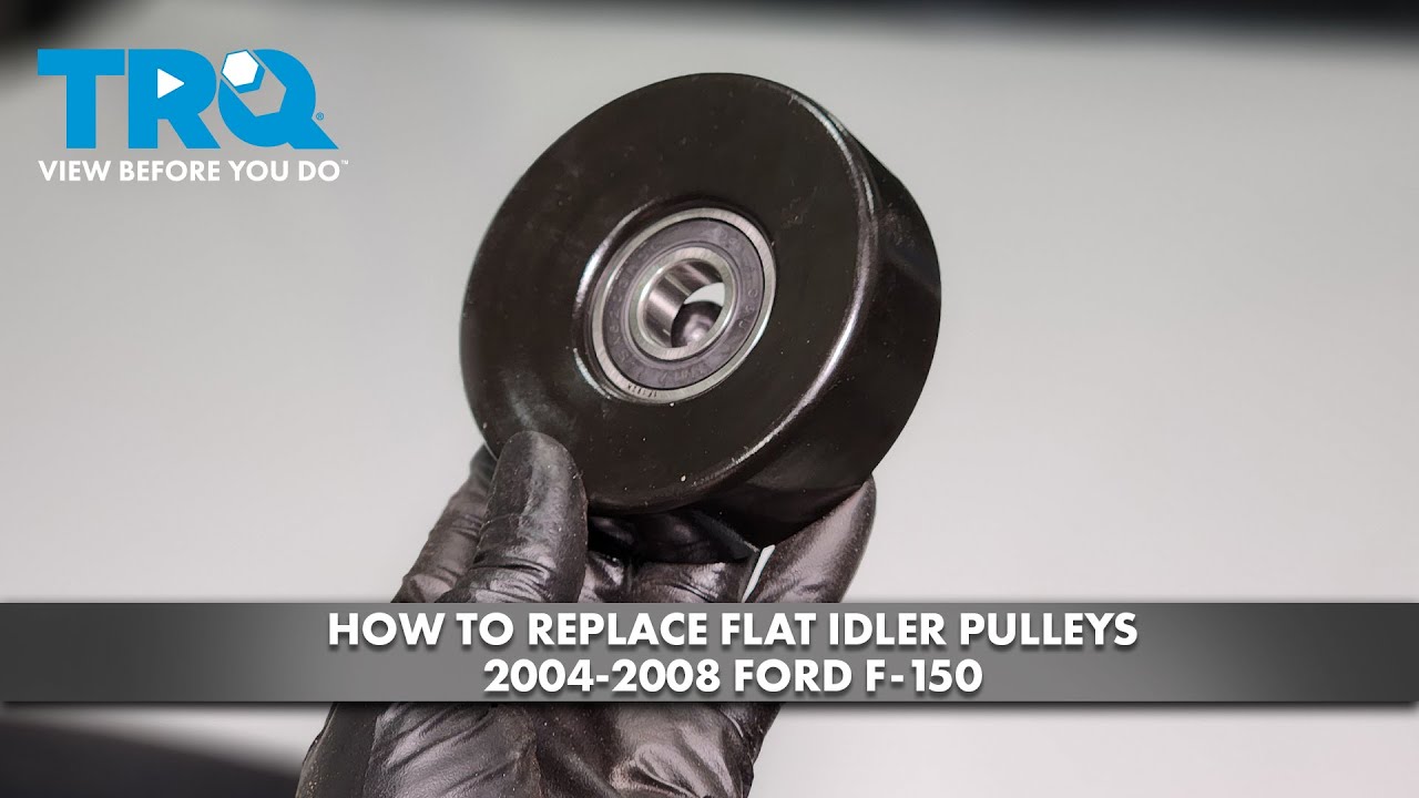 Плоские натяжные ролики с поликлиновым ремнем Ford F-150 2004-2008 гг.