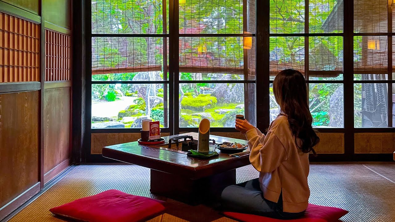 Посещение Ямагаты, Япония, для сбора сакуры, Гинзан Онсен / Японское путешествие