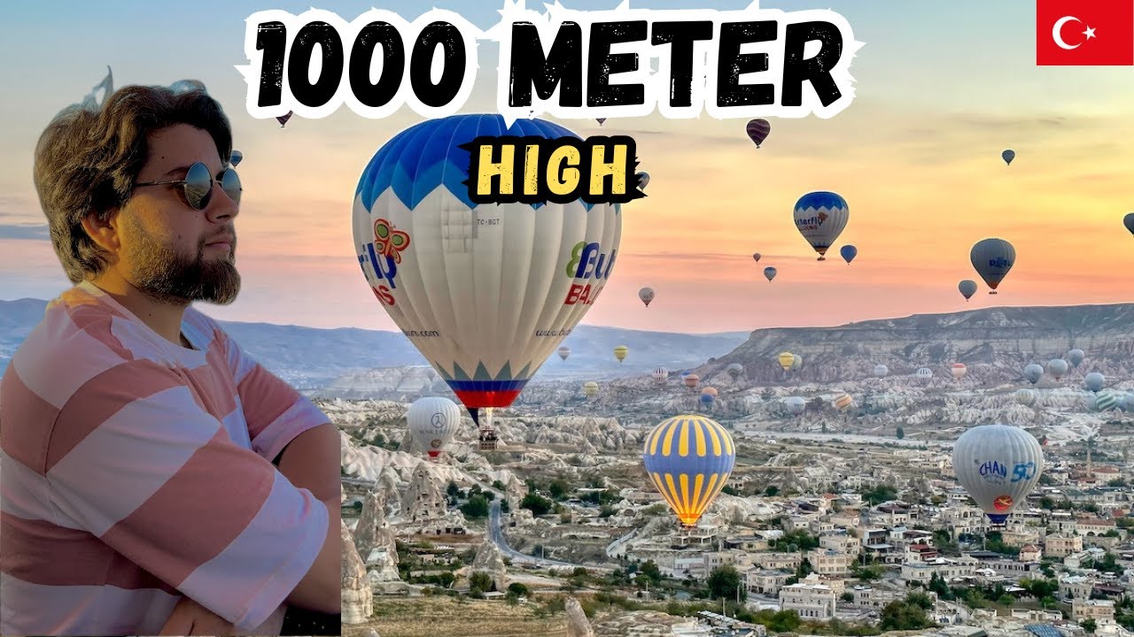 Hot Air Balloon Ride 100$ | 1K Meter High in Balloon | Things to do in Cappadocia | Agha Ali Hashmi