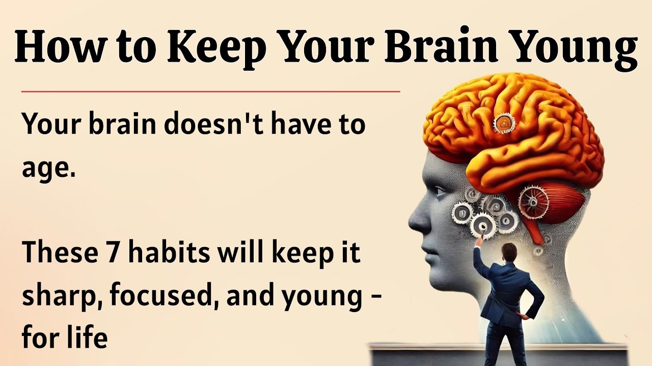 How to Keep Your Brain Young || Graded Reader || Improve Your English Fluency ✅