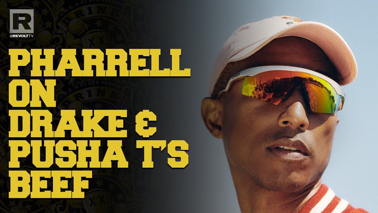 Pharrell Shares His Thoughts On Pusha T's Beef With Drake & Past Beef With Lil Wayne