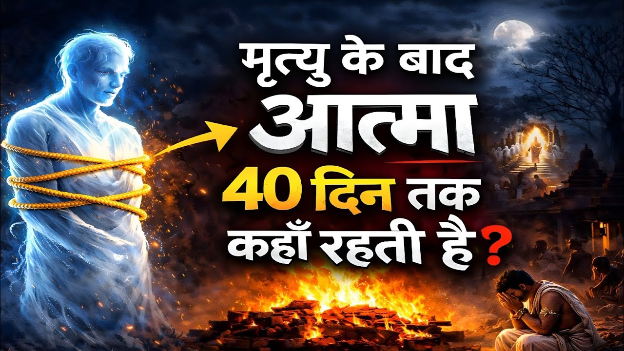 मौत के बाद 40 दिन तक आत्मा कहाँ रहती है? (सच्चाई)