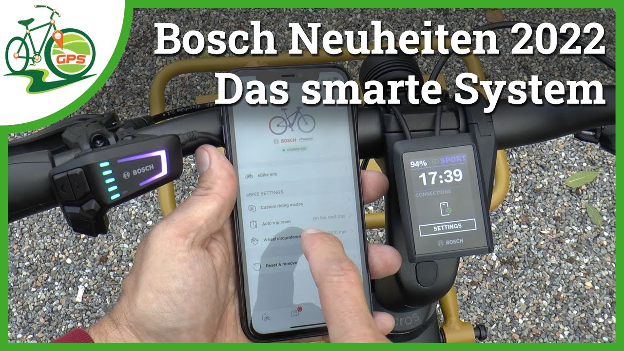 Das smarte System 🚴 Bosch eBike Neuheiten 2022 🆕 BES3