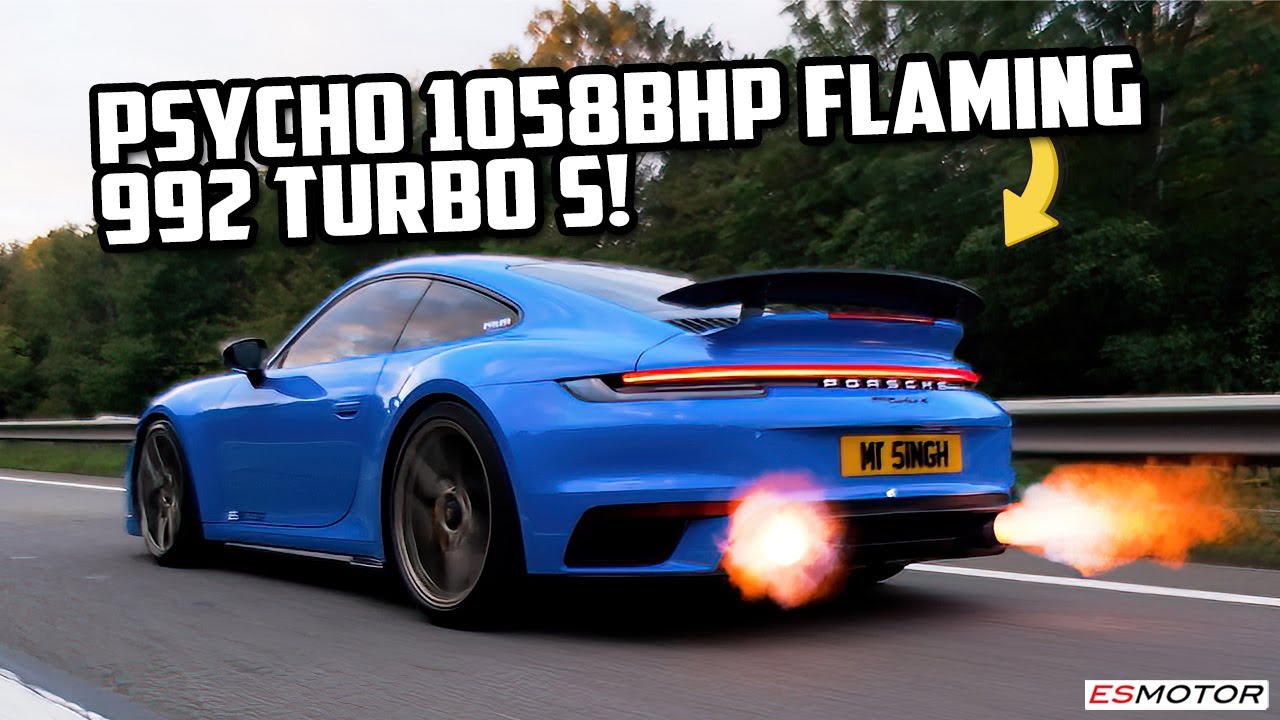 SAVAGE 1058 BHP 992 TURBO S ГОНЯЕТ 1500 BHP 992 TURBO S! #esmotoruk #911turbo #ES1300 #ES900