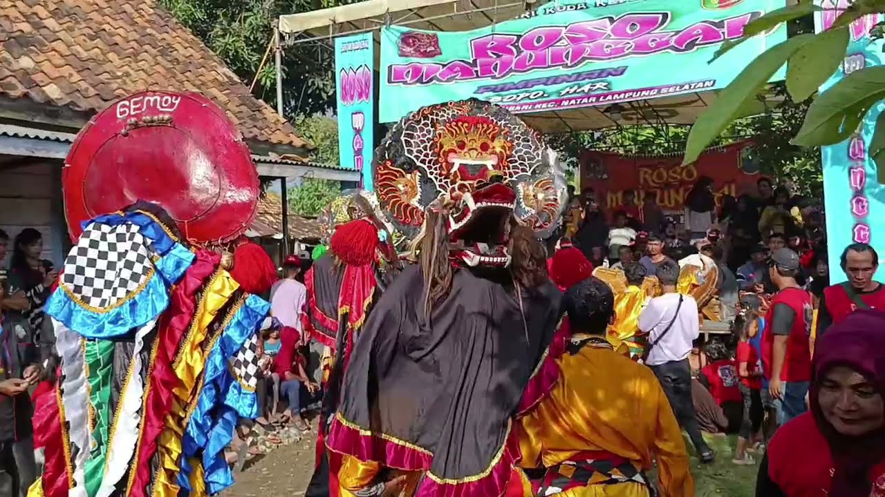 Rampak barong lanjut mbekesan jaranan ROSO manunggal live bumi sari