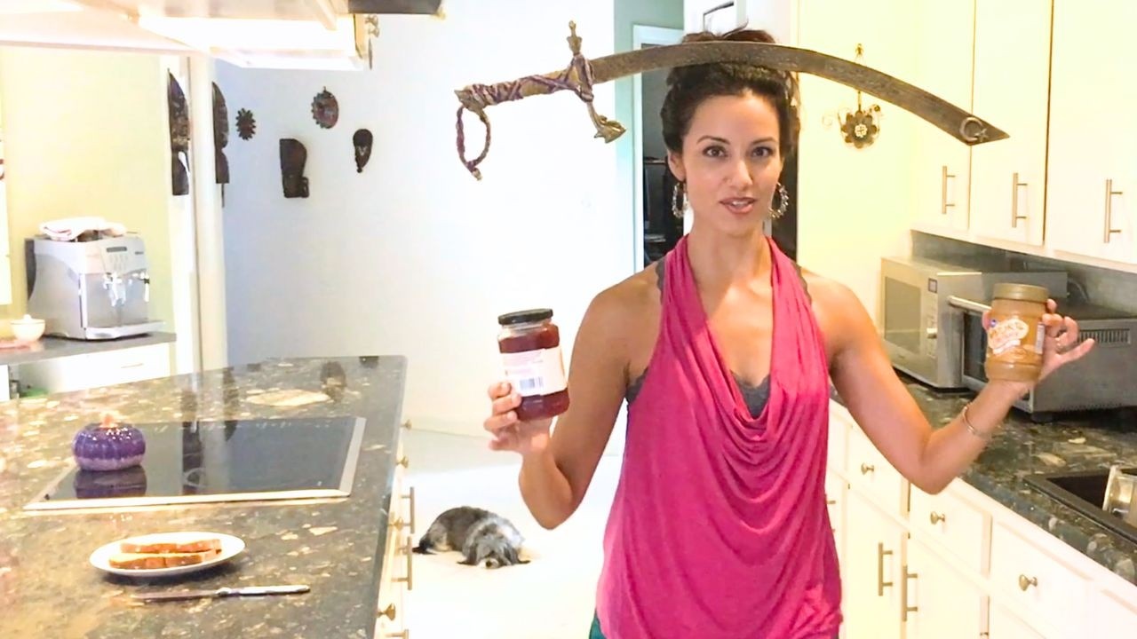 Master belly dance sword balancing with this surprising trick (it's not what you think.) 🗡️ 😳