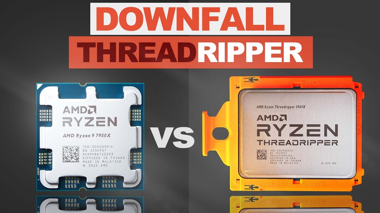 16 против 24 ЯДЕР! — 7950X против Threadripper 3960X