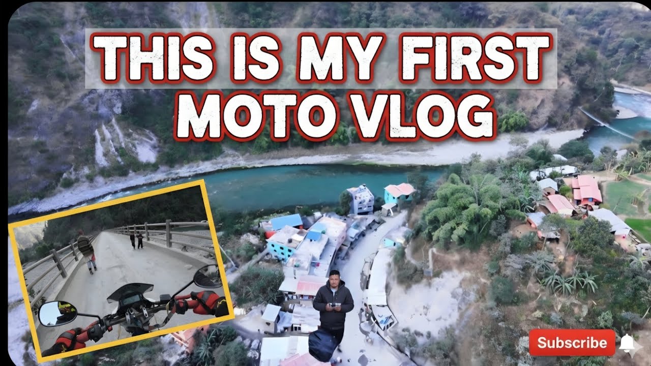 Finally Starting! 🏍️ My First Motovlog in nearest places 