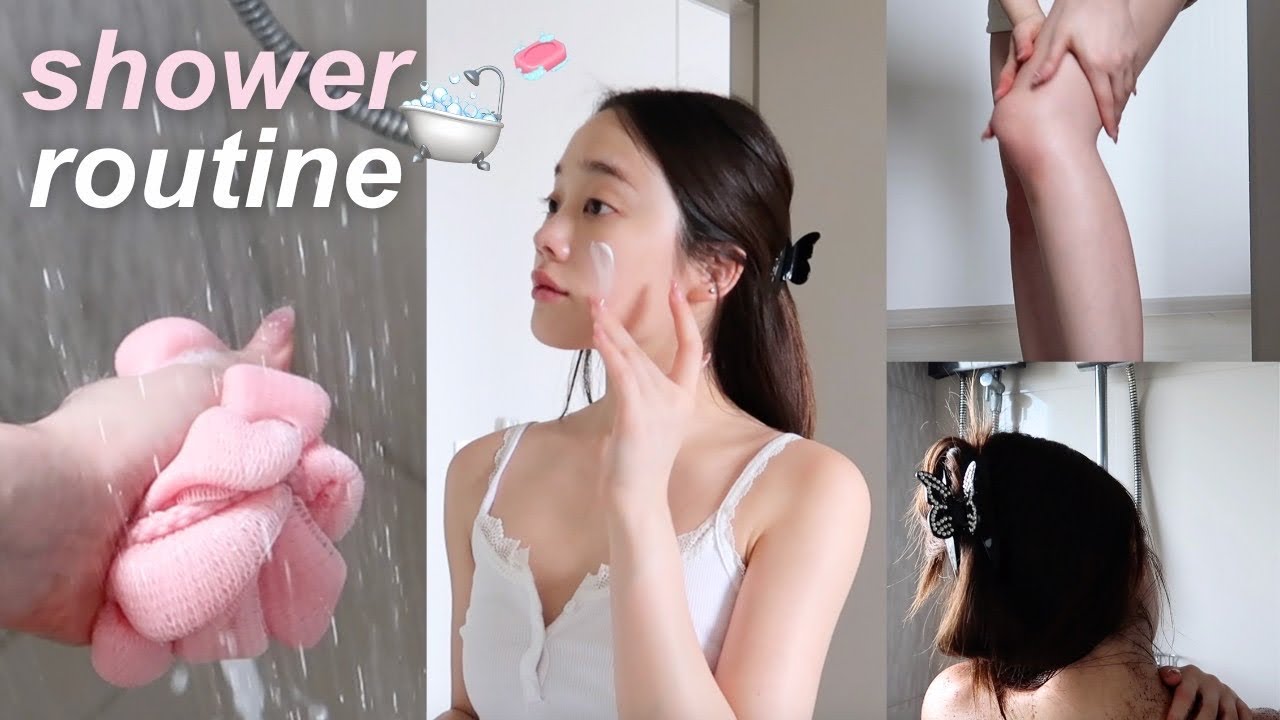 [SUB ] Shower routine 🧼 | สครับผิว 🖐🏻, body care 🤍, glowy skin ✨, ดูแลผิวกาย 🧖🏻‍♀️l Beamsareeda
