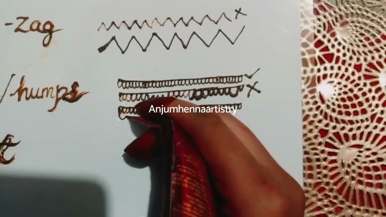 “Mehendi Practice Day 1 | Straight Lines for Beginners | Easy Henna Tutorial”