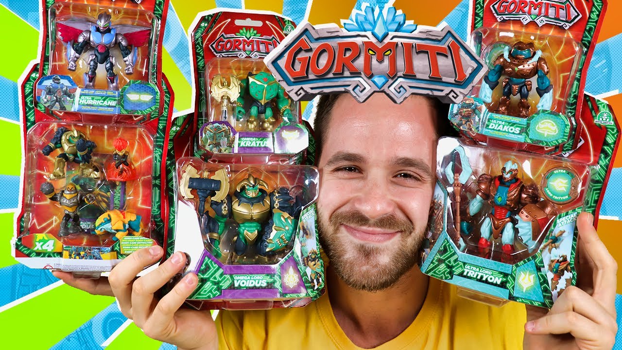 Gormiti UNBOXING  PACKS DE 4 GORMITIS Y PACKS INDIVIDUALES en Pe Toys