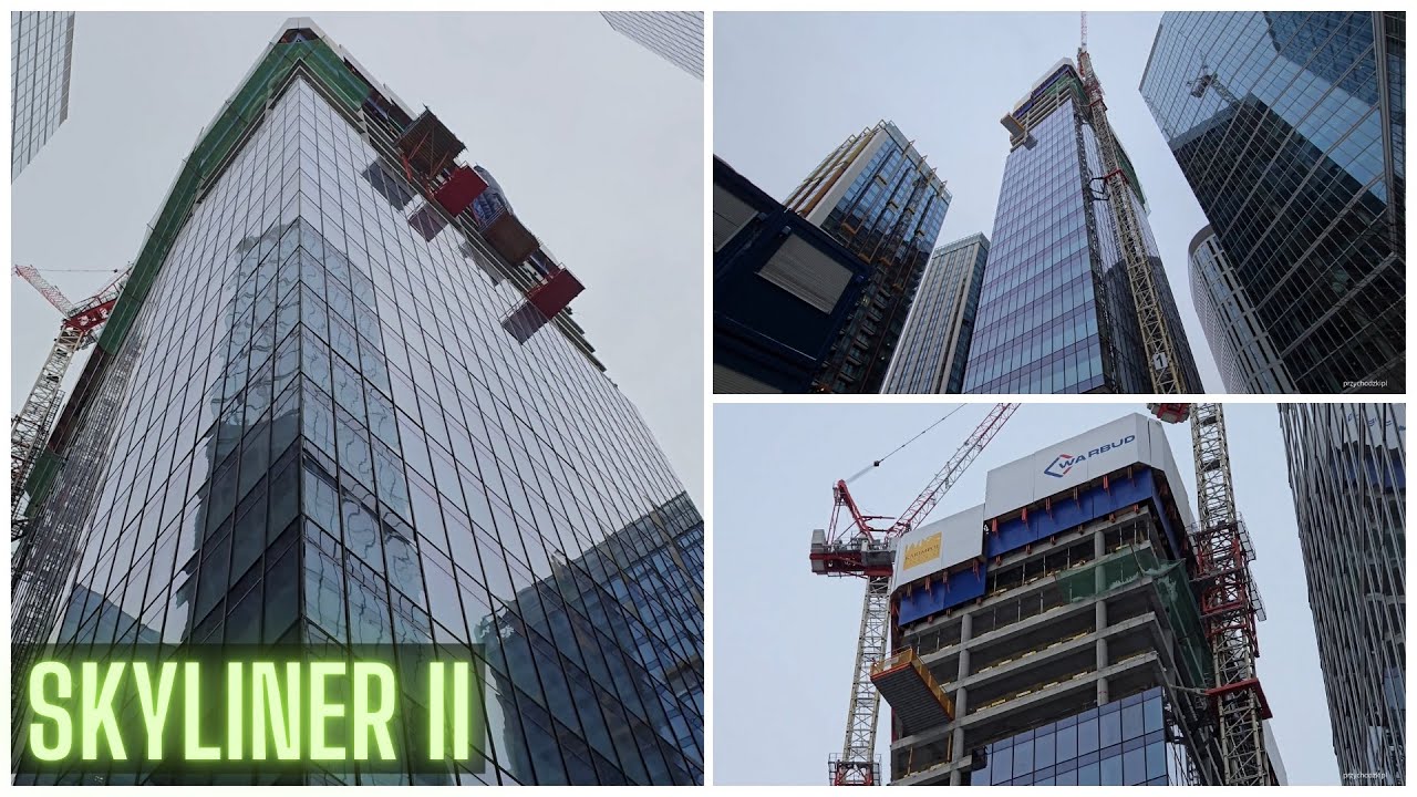 Warszawa / Warsaw Budowa wieżowca Skyliner II  / Construction of Skyliner II - update 11.01.2026