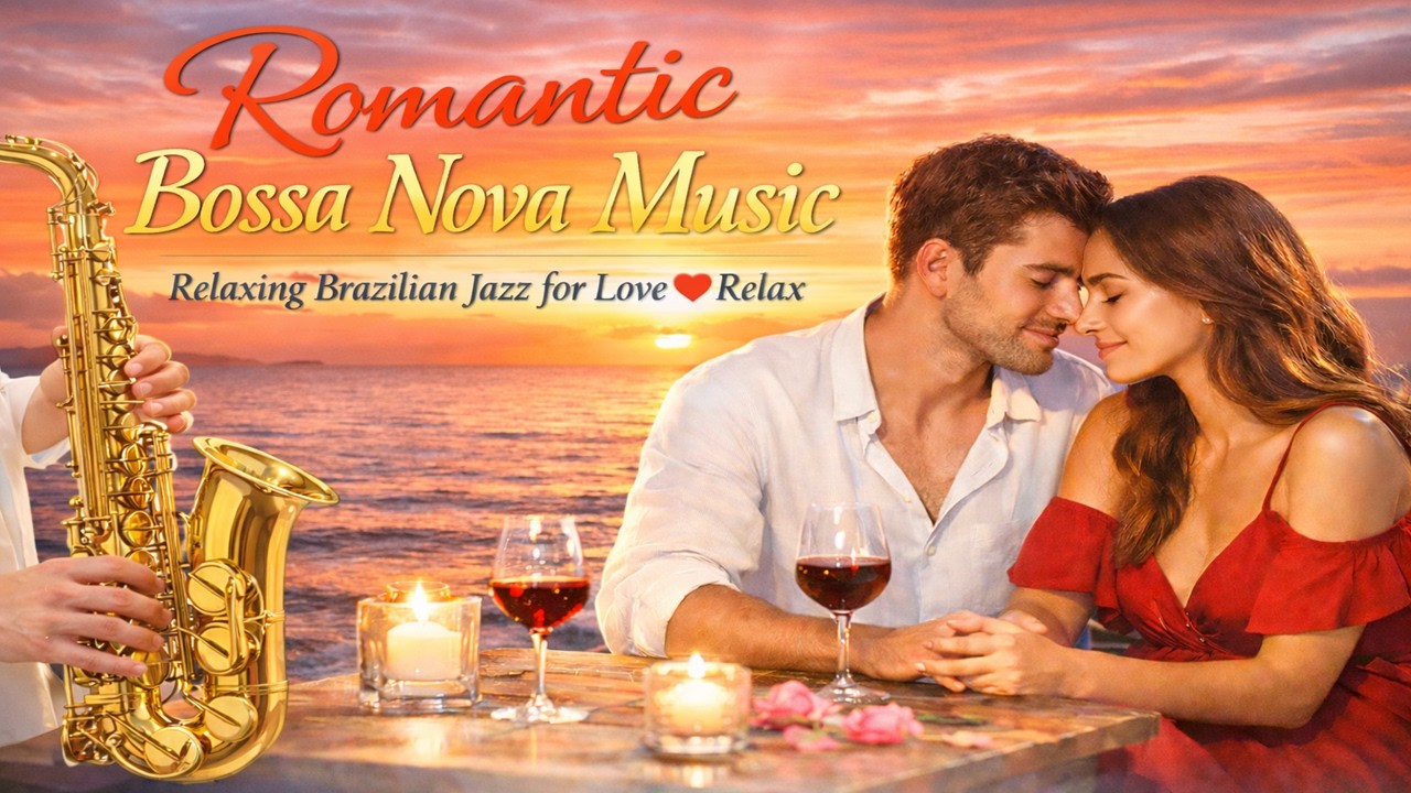 Romantic Bossa Nova Music | Relaxing Brazilian Jazz Music for Love & Relax
