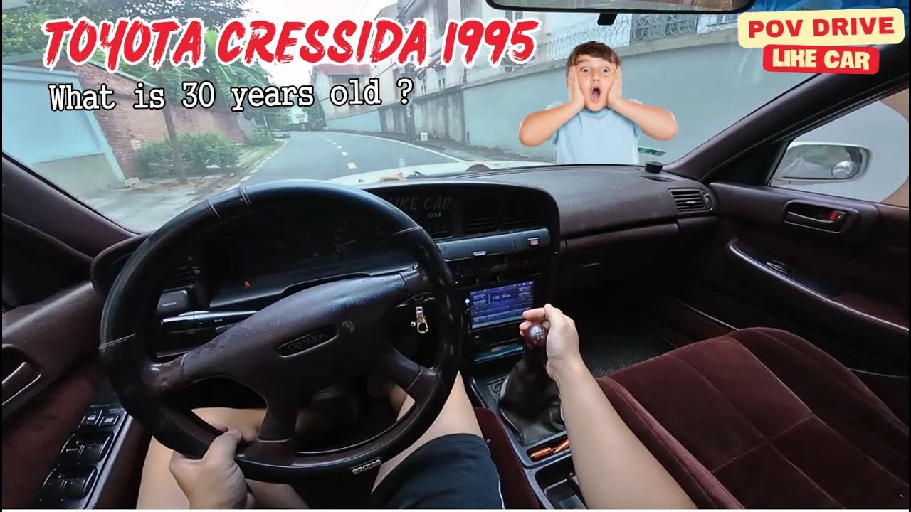 Toyota Cressida 1995 2.4 Engine: What Will A 30 Year Old Car Be Like To Drive? | POV Test Drive
