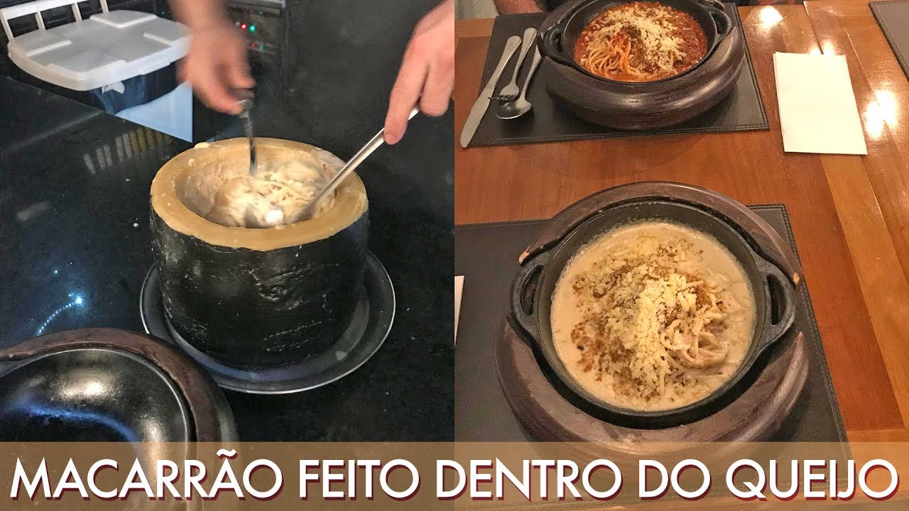 Provando o macarrão feito dentro do queijo! - Segredinhos #Vlogs
