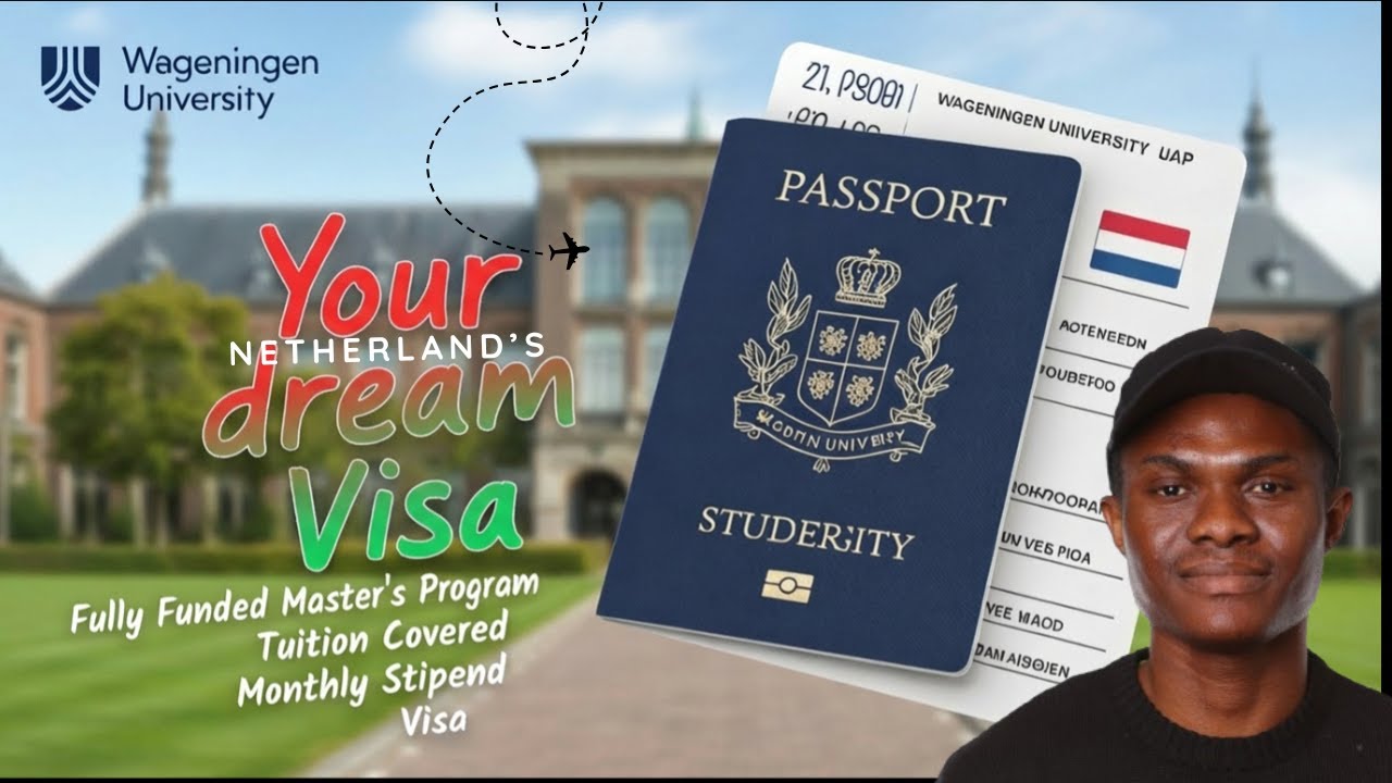 🚨 Полностью финансируемая магистерская стипендия в Нидерландах 🇳🇱 | Виза + Перелет + Ежемесячная ...
