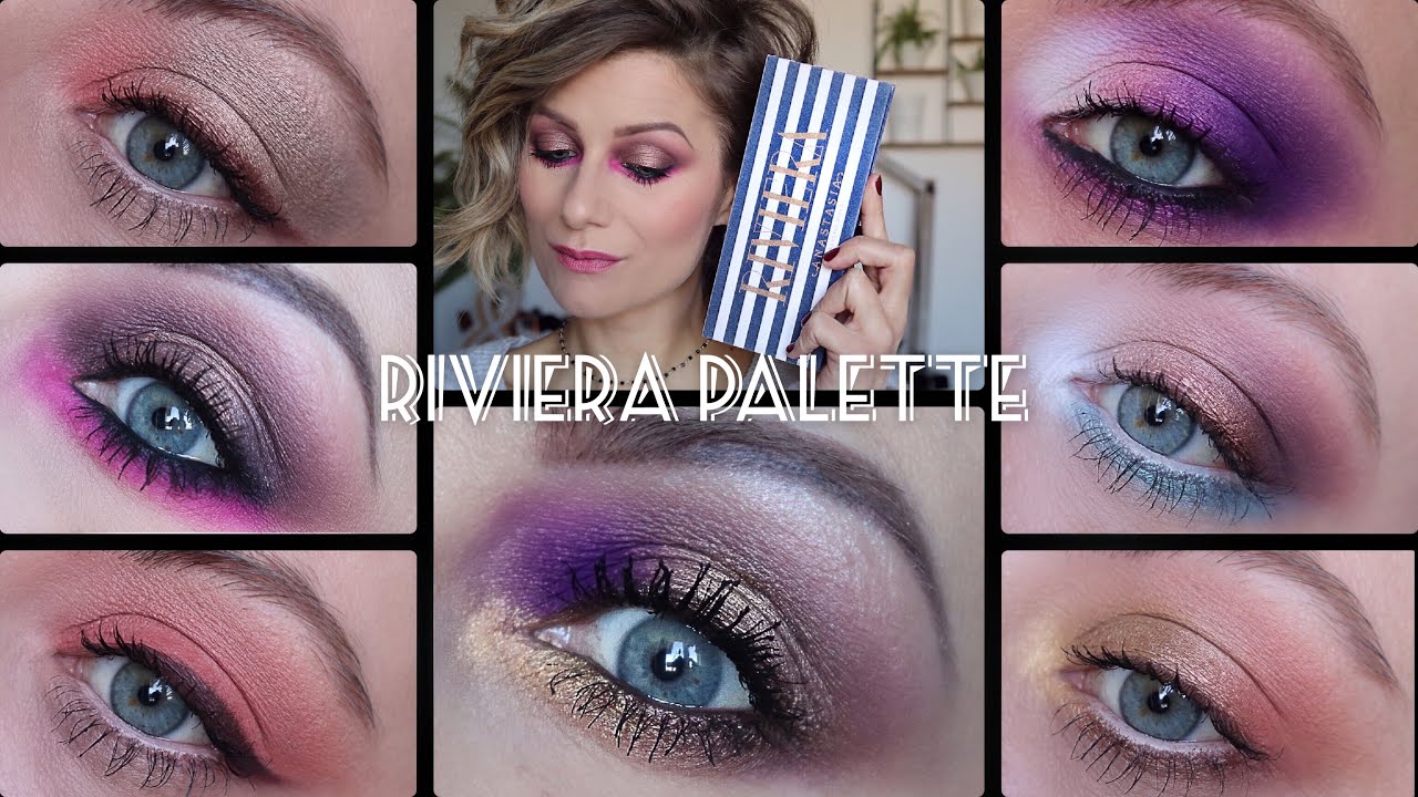 RIVIERA PALETTE ABH // MAKEUP LOOKS - SWATCHES // Pour Qui ? - ANASTASIA BEVERLY HILLS