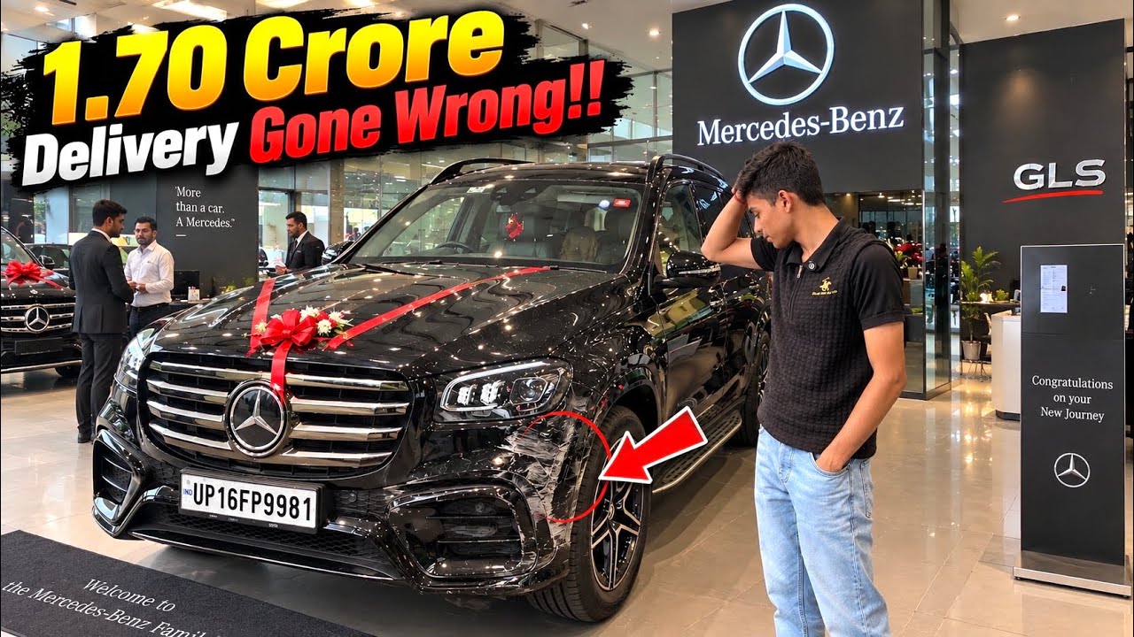 Delivery लेते ही ठुक गई New Mercedes GLS 2026 🤦🏻&zwj;♂️ Nazar is real 🧿