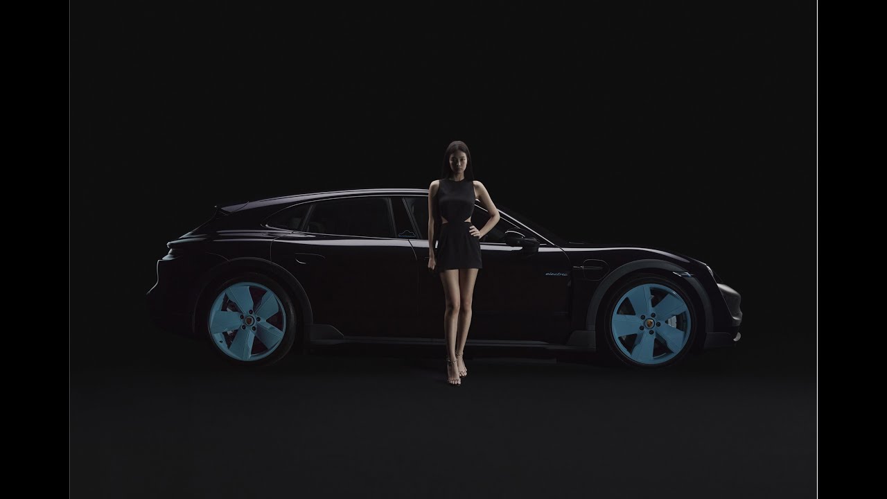 Jennie Ruby Jane designs her dream Porsche Taycan