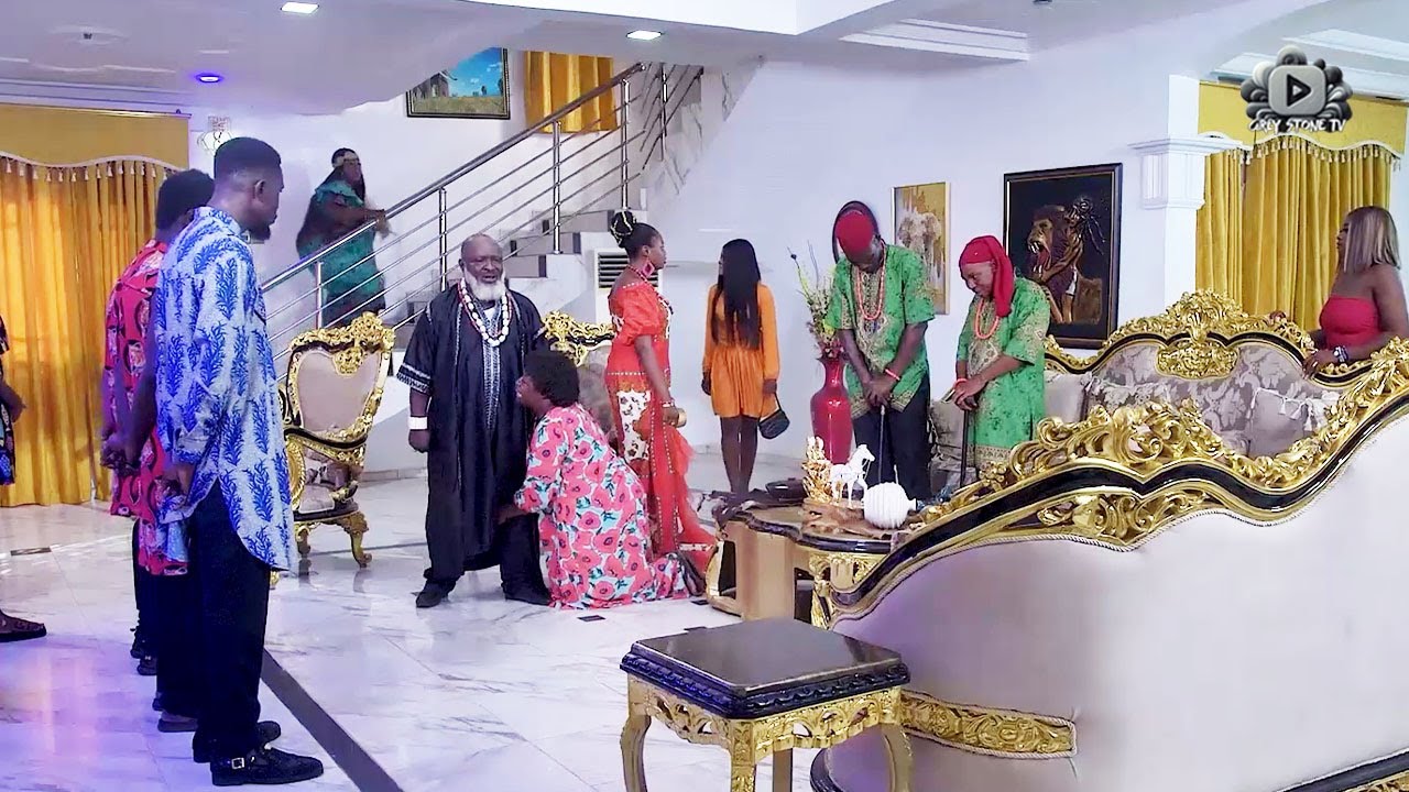 Prince Ignored D Arrogant Princesses 2 Marry A Homeless Girl That Came 2 Beg Fr Food- Nigerian Movie