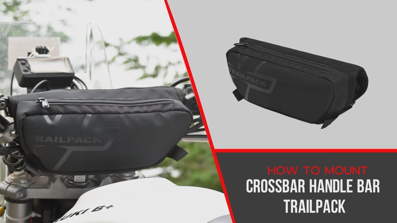 How to Mount the Crossbar Handlebar TrailPack: Your Trail Essentials, Always Accessible