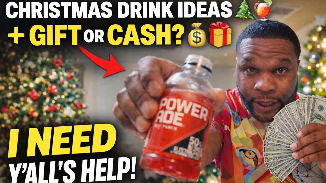 Идеи рождественских напитков 🎄🍹 | Подарок или деньги? 💰🎁 Мне нужна ваша помощь!