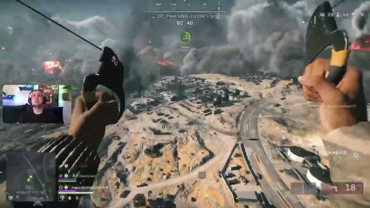 A gente sempre cai com a galera que quita quando morre - Battlefield 6 (video 35)