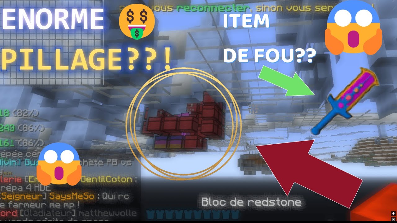 SKILLPVP V15 😁 ENORME PILLAGE DE MALADE  MENTAL !! 🤑⭐