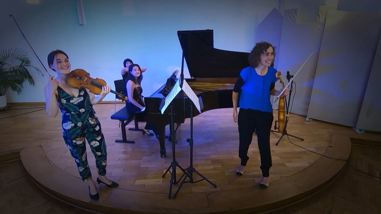 ELAINE FINE  Trio for violin, viola and piano