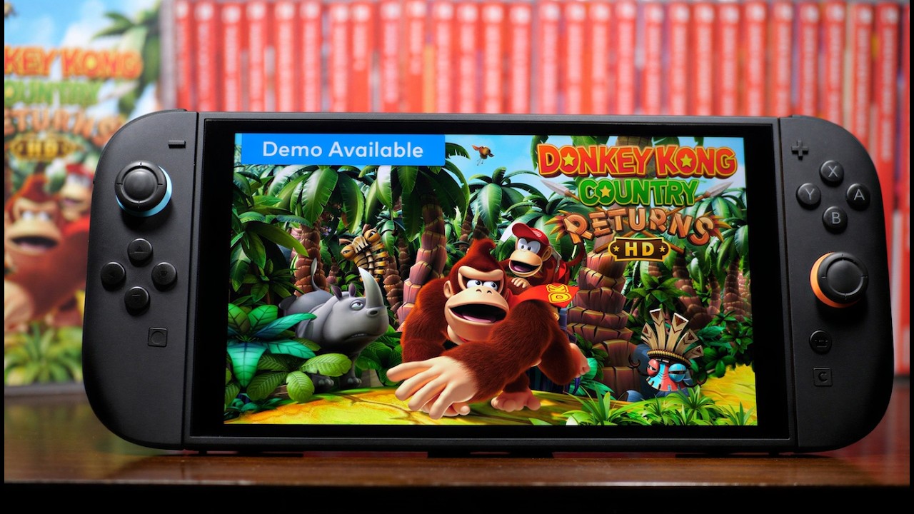 Donkey Kong Country Returns HD - Nintendo Switch 2