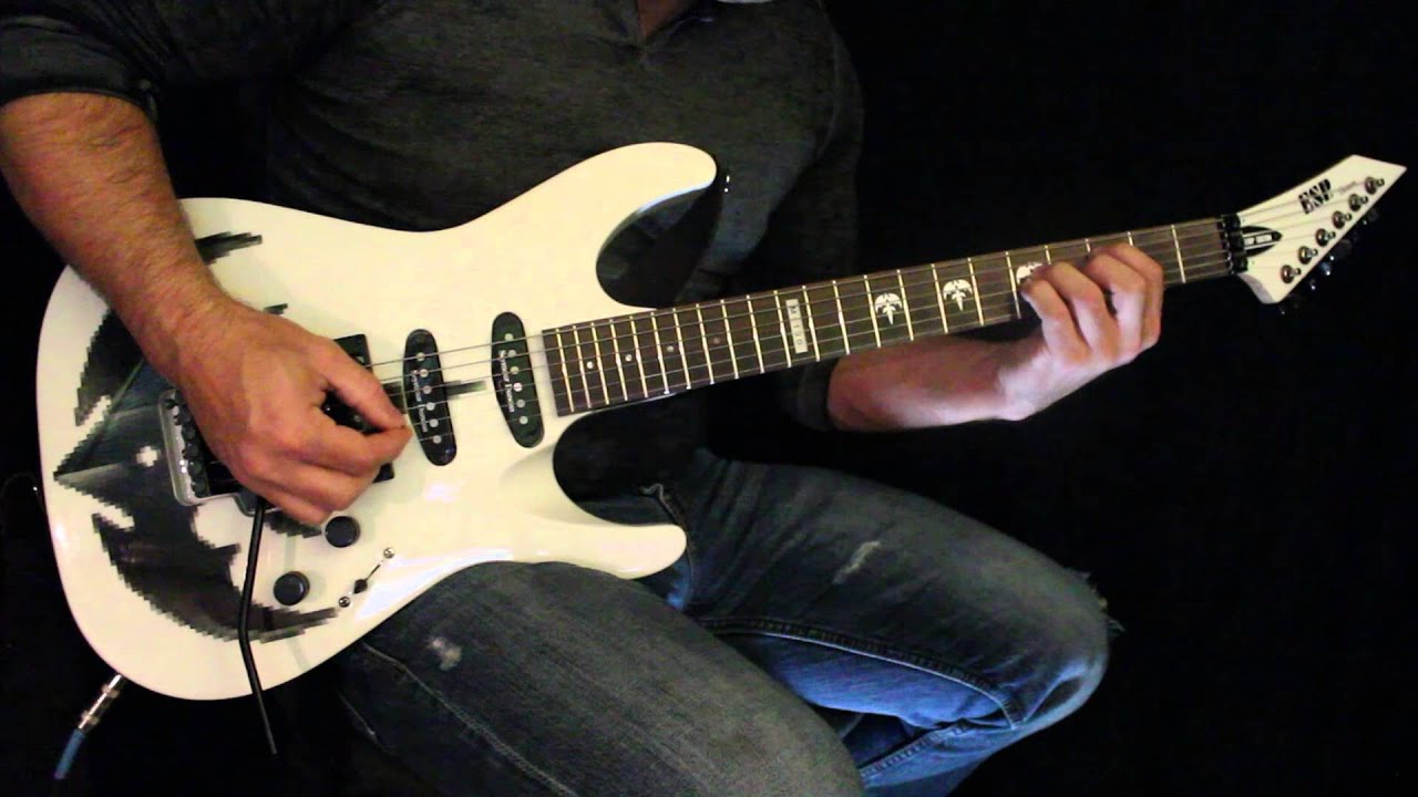Queensryche The Lady Wore Black Unplugged Version guitar cover on my Chris DeGarmo ESP
