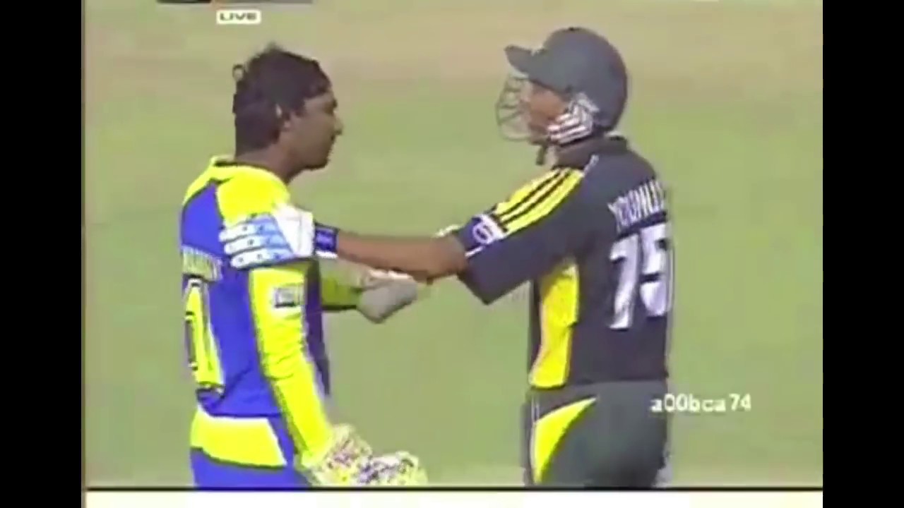 Sangakkara vs Younis khan . what has actually happened ??