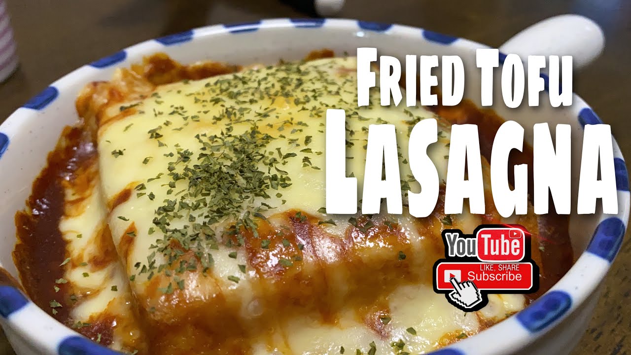 FRIED TOFU LASAGNA / EASY TO COOK / SIMPLE RECIPE 