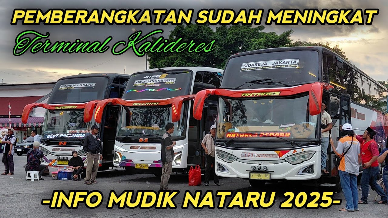 Best premium memberangkatkan 3 armada dari kalideres | info mudik nataru 2025