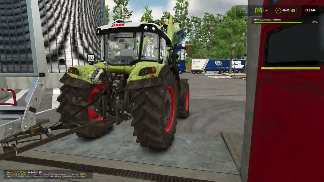 LS25 Ertruria #099: Schon mal etwas Stroh einsammeln / Farming Simulator 25